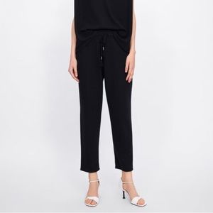 Zara black trousers